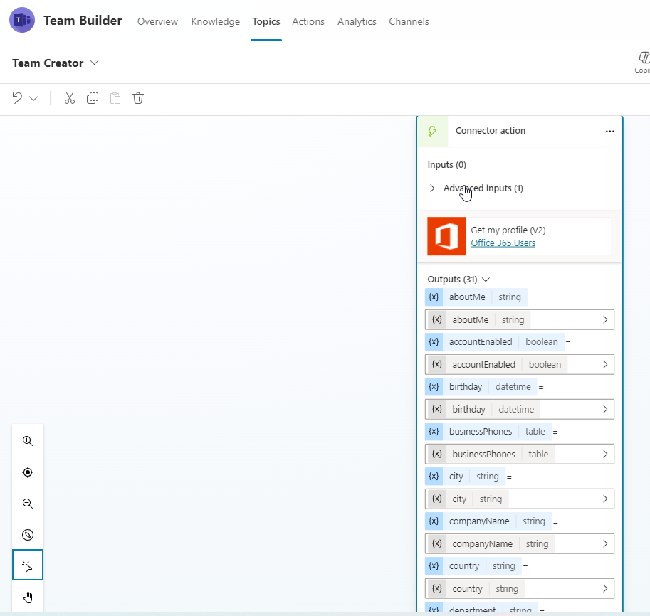 User Profile Properties